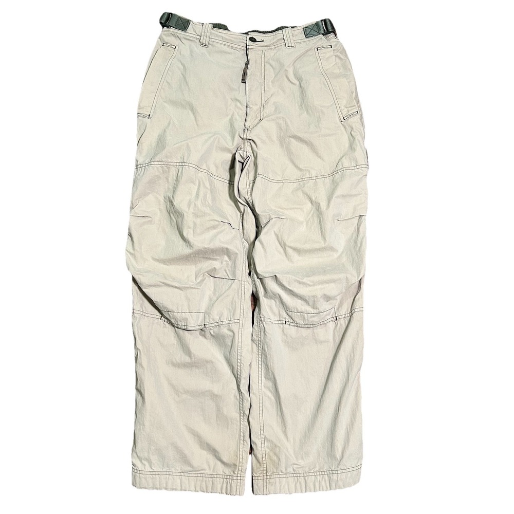 Abercrombie & Fitch‎ Paratrooper Pants Medium 34x30 Khaki Military Cargo Baggy